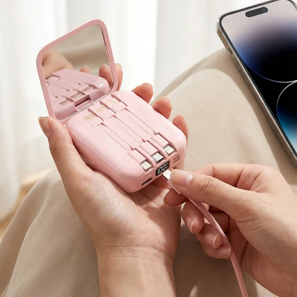 Pink Muse Mirror PowerBank